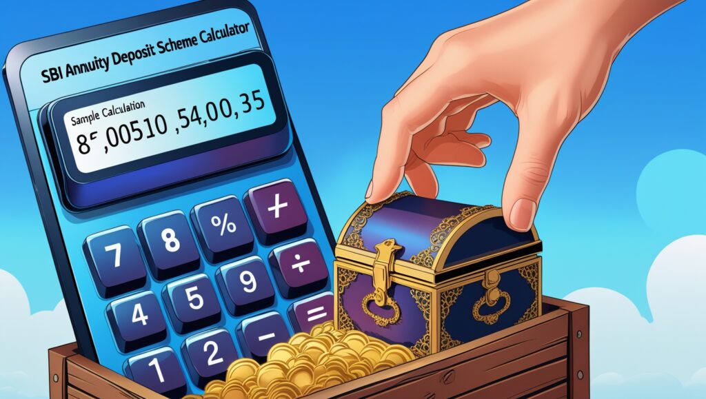 SBI annuity deposit scheme calculator 